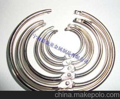 金屬裝訂的藝術 鐵圈、書圈廠家與書環圖片大全——以寧海縣金童金屬制品為例